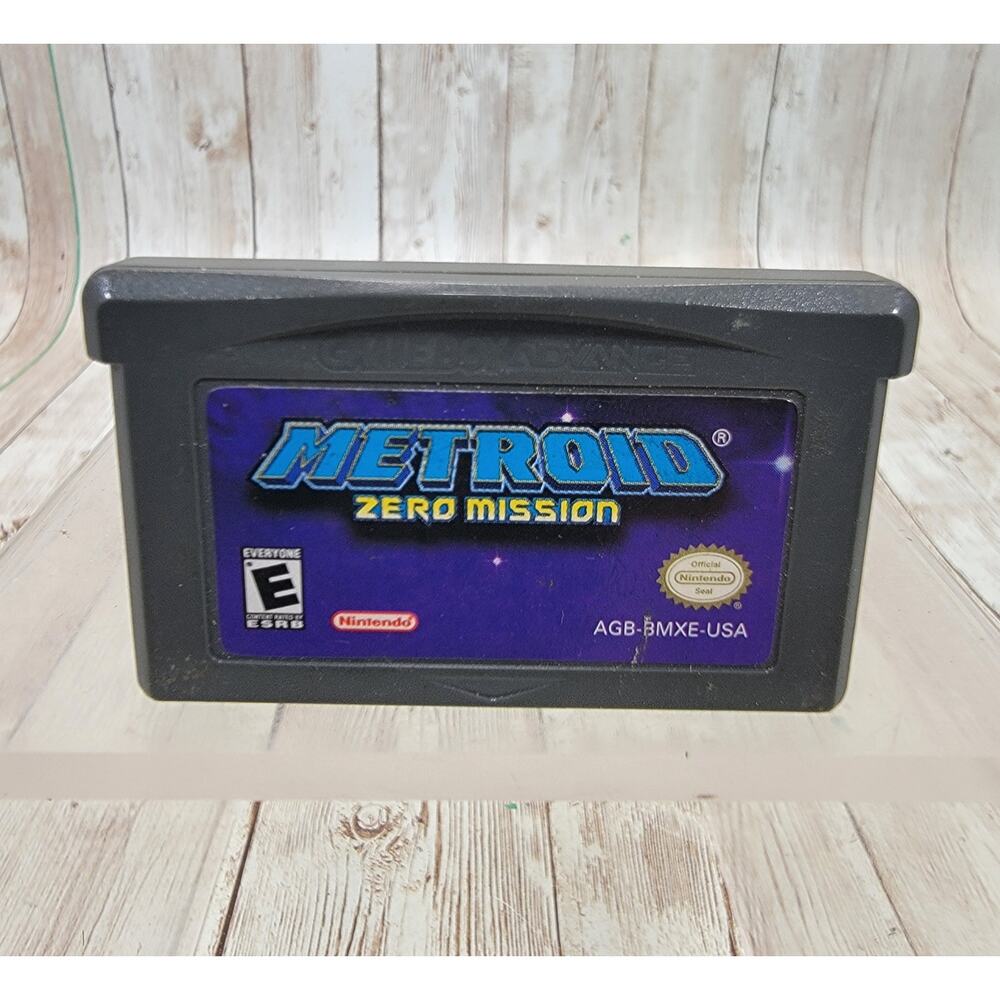 Metroid: Zero Mission GBA Authentic! Tested Works Cart Only